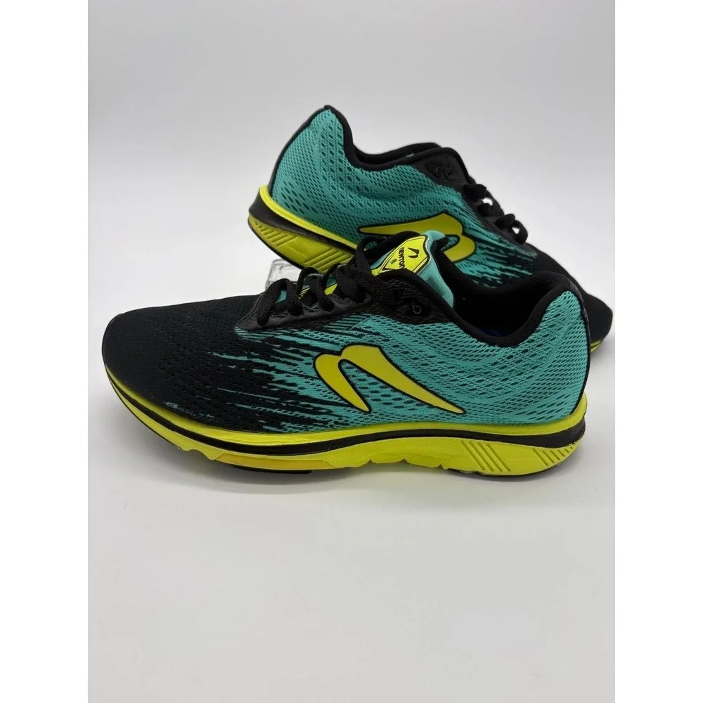 Newton Running Motion 10 Women‎ 10 Teal Black Yellow Stability Shoes W000421